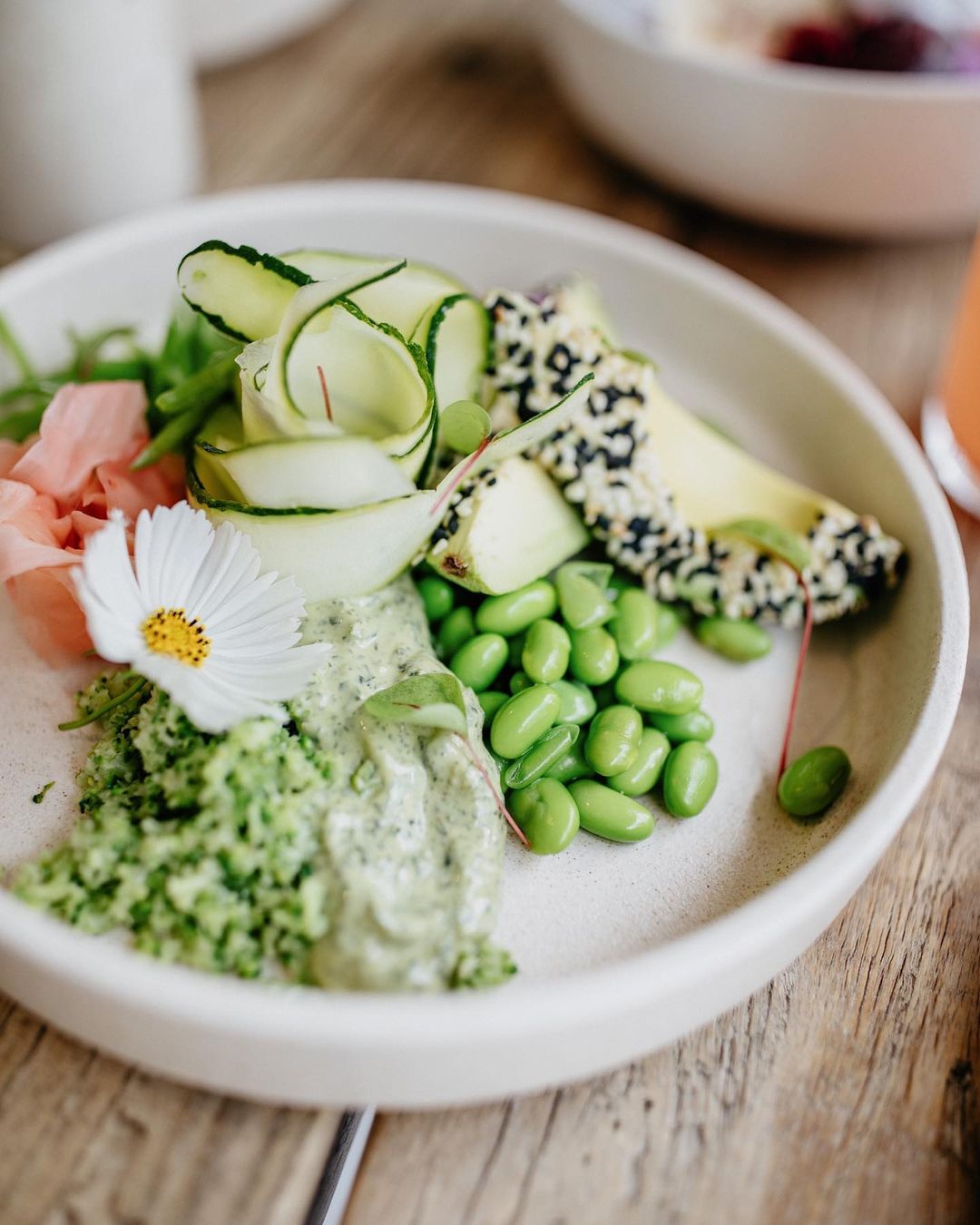 green breakfast dish at next door espresso in Tweed Heads